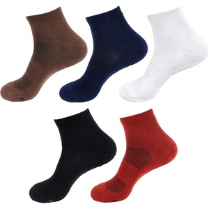 image:imageBambooMN Womens Rayon from Bamboo Athletic Quarter Crew Sock for Home Travel Work and Sport  SmallMedium  Assortment A  5 Pairs