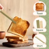 image:imageBambooMN 39 Mini Bamboo Disposable Tongs  Toast Tongs  2000 Pieces40 pcs