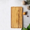 image:imageBambooMN Organic Bamboo Serving Tray Vanity Appetizers Snacks Desserts Charcuterie Boards Rounded Edges 17x13x075  1 Tray11 X 55 X 06 Tiger Stripe