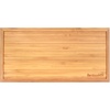 image:imageBambooMN Organic Bamboo Serving Tray Vanity Appetizers Snacks Desserts Charcuterie Boards Rounded Edges 17x13x075  1 Tray11x55x06