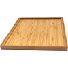 image:imageBambooMN Organic Bamboo Serving Tray Vanity Appetizers Snacks Desserts Charcuterie Boards Rounded Edges 17x13x075  1 Tray11x89x06