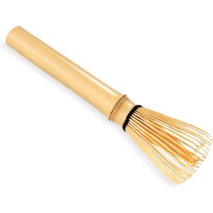 image:imageBambooMN Japanese Skinny Matcha Whisk Chasen  Long Handle Traditional Matcha Utensil  Skinny Natural Golden Brown  10 PiecesNatural Golden Brown Skinny