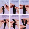 image:imageDelrin Zipper Pulls  8  Black  20 Units8