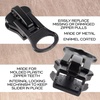 image:imageDelrin Zippers  10  Black  10 Yards 4 Pulls10 Yards 10