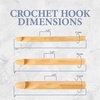 image:imageJubileeYarn Jumbo Birch Crochet Hook  US X 30mmNatural