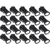 image:imageDelrin Zipper Pulls  8  Black  20 Units8
