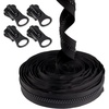 image:imageDelrin Zippers  10  Black  10 Yards 4 Pulls10 Yards 10