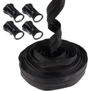 image:imageDelrin Zippers  10  Black  10 Yards 4 Pulls10 Yards 8