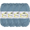 image:imageJubileeYarn Lacery Yarn  Ultra Violet  2 Skeins004 Little Boy Blush
