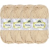 image:imageJubileeYarn Lacery Yarn  Ultra Violet  2 Skeins101 Vanilla Cream