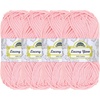image:imageJubileeYarn Lacery Yarn  Ultra Violet  2 Skeins305 Primrose Pink