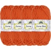 image:imageJubileeYarn Lacery Yarn  Ultra Violet  2 Skeins407 Burnt Orange