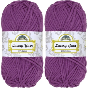 image:imageJubileeYarn Lacery Yarn  Ultra Violet  2 Skeins202 Lilac Spray