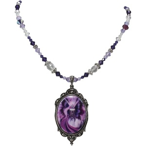 image:imageBeautiful Vanities Necklace Thistle Queen Crystal Amy Brown  BV309