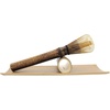 image:imageBambooMN Matcha Whisk Set  Black Chasen Tea Whisk Black Tray Chashaku Hooked Bamboo Scoop Tea Spoon  1 SetSkinny Black TeaWhisk  Tray  Chasaku  Black Teaspoon Set
