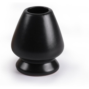 image:imageBambooMN Matcha Tea Whisk Holder Rest  Black  1 PieceBlack